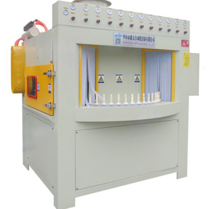 40 station automatic continuous sand blasting machine
