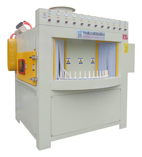 40 station automatic continuous sand blasting machine