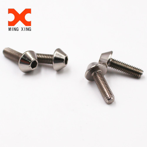 Customized design special truss hexagon stainless steel machine screw
