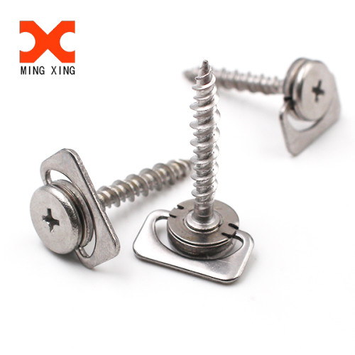 For Medical Equipment Flat Head Stainless D Ring Screws