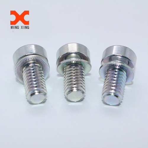 Hexagon socket head cap screws with washer