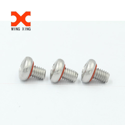 O ring groove seal screws with sealing washers