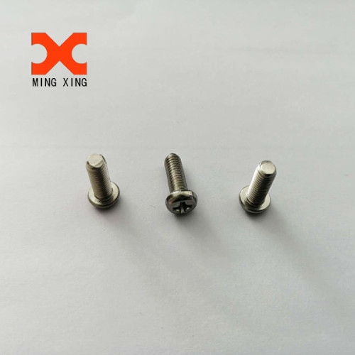 Cross recessed Pan head machine screw