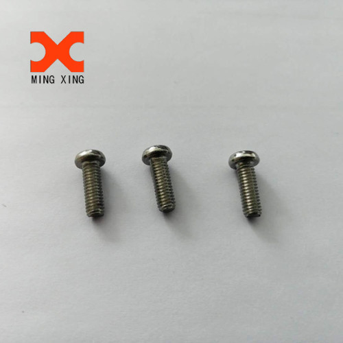 Cross recessed Pan head machine screw