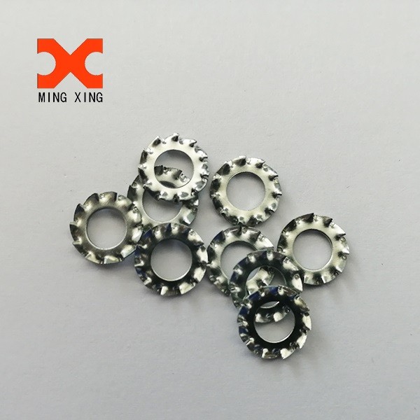 Serrated Lock Washers—Type A,With External Teeth | Key, Nut, Washer