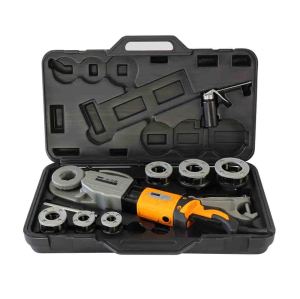 Wholesale Pipe Threading Wrench Tools Is Equipped With a Full Set Of 11-R Die Heads, ½”-2”For Sale SQ30-2C