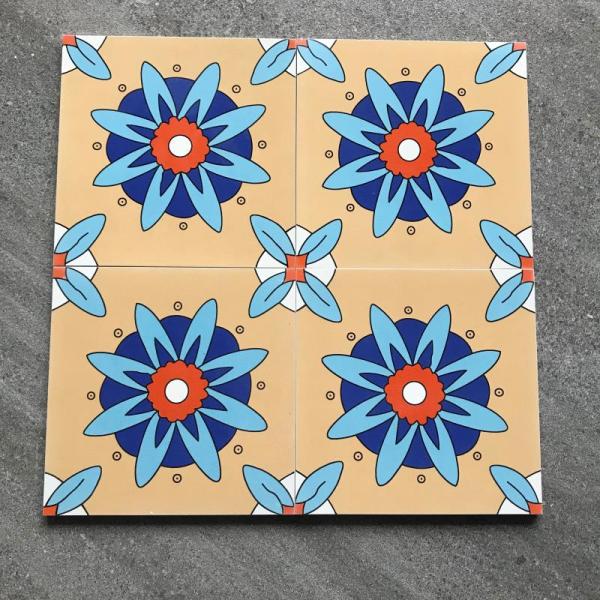 High Quality Moroccan encaustic ceramic tiles Tile in Rectified Body