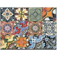 Hand Painted Moroccan Ceramic Tile