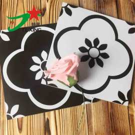 Wear-resistant 20x20cmblack and white out door decorative tiles