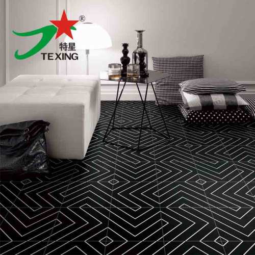 Wear-resistant 20x20cmblack and white out door decorative tiles