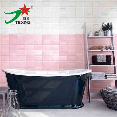 Embossed Subway tiles pure colors fashion ceramic tile 300x300
