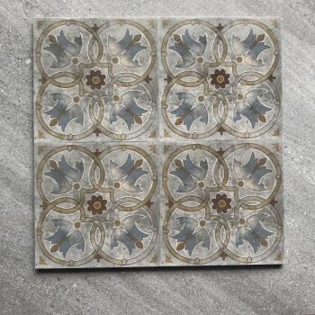 Cement look wear-resistant glazed wall and floor inkjet porcelain tiles