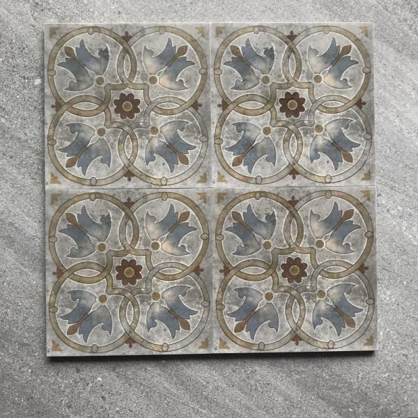 Cement look wear-resistant glazed wall and floor inkjet porcelain tiles