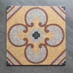 Terrazzo style encaustic tiles Italian designs