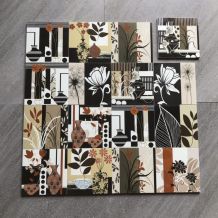 Japanese style 200X200 mm Flower design floor and wall tiles