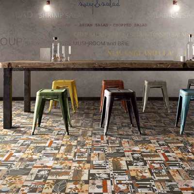 Japanese style 200X200 mm Flower design floor and wall tiles