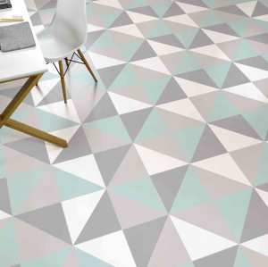 New Arrived Elegant style freshing color  encaustic ceramic wall and floor  tiles