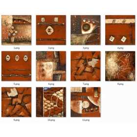 New model flooring tiles Leather style