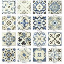 cheap moroccan floor tiles Mediterranean style