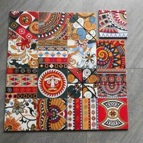 New design in stock  Thangka style 200X200 ceramic tiles