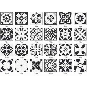 200 x 200mm cement look wall and floor glazed ceramic tiles