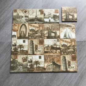 Moroccan style cement look Tile