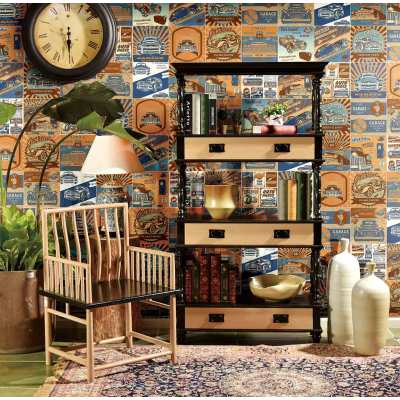 factory prices fancy  hand  painted non-slip glazed cafe Decorative Tiles