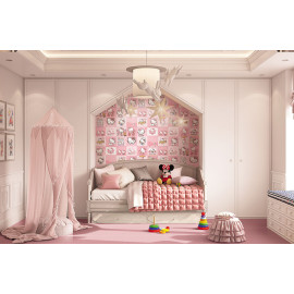 carton pattern childhood style  bedroom floor and wall tiles