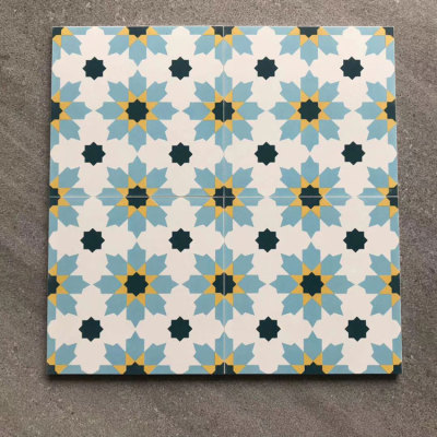 Moroccan  Antique Handmade ceramic tiles