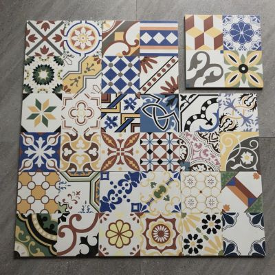 Cheap Moroccan  Antique Handmade ceramic tiles 300x300mm