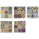 8 x 8 encuastic ceramic tiles with glossy surface