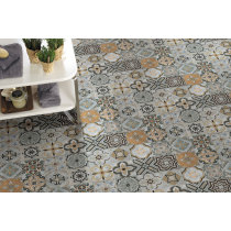 Cement Color Bathroom Ceramic Floor Tile