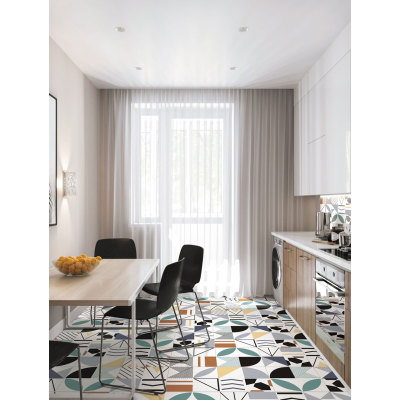 Spain Italian design Encaustic cement tile Indian style decorative kitchen wall tile