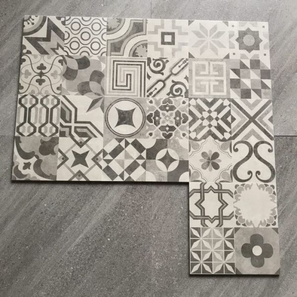 cement look encaustic cearmic tiles