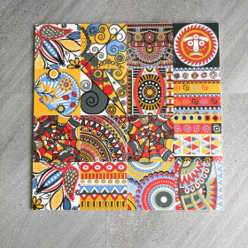 Moroccan style cement bathroom tile suitable for wall and floor