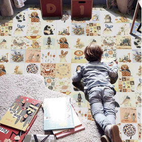 TEXING carton pattern childhood style  bedroom floor and wall tiles Foshan