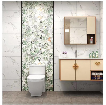 Ceramic Hexagon Tile From China Green Jungle Design Texing