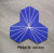 Hexagonal outdoor floor and wall porcelain tile for balcony