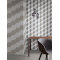 Hexagon cement look ceramic floor & wall grey color tile