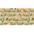 Handprint glazed ceramic floor and wall decorative tiles retro art style