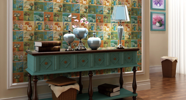 Hand Painted Moroccan Ceramic Tile from China