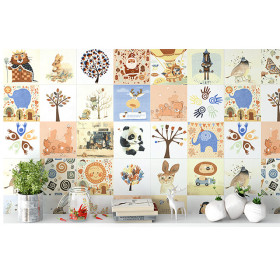 Cartoon pattern cearmic wall and floor tile