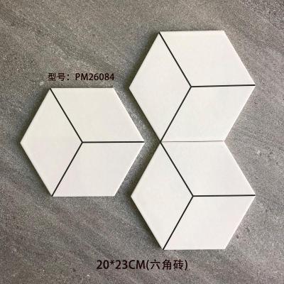 2020 elegant design hexagon floor tiles