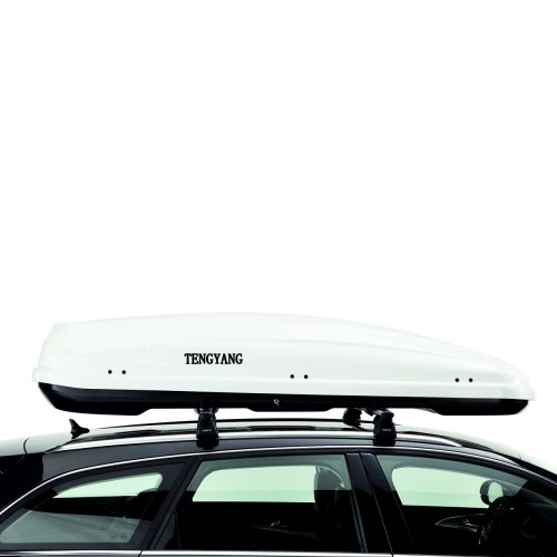 DC-001 White roof box with roof box bag set