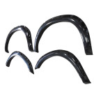 Dodge Ram 2010-2014 2500/3500 Fender Flares Smooth Surface Black Pocket Style