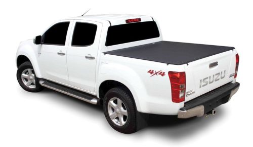 Soft Roll Up Tonneau Cover 2007-2011 Isuzu D-Max Black Truck Bed Covers Pickup Bed Covers