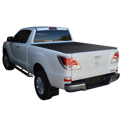 Truck Bed Soft Folding Covers 06-11 Mazda Bt50 Ford Ranger Soft Tri Fold Tonneau Cover
