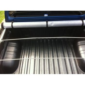 Soft Roll Up Tonneau Cover 2007-2011 Isuzu D-Max Black Truck Bed Covers Pickup Bed Covers