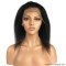 Best Quality Brazilian Virgin Human Hair Kinky Straight Lace Front Wigs