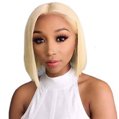 Hot Selling Best Quality Brazilian Virgin Human Hair Lace Front Bob Wigs